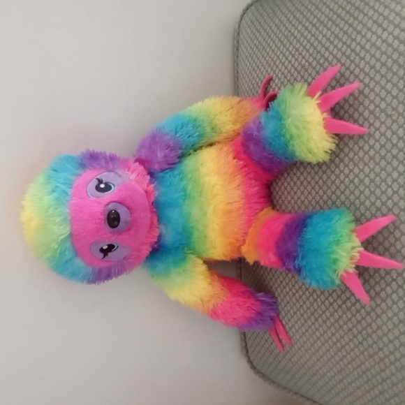 Build-A-Bear Other - Build A Bear Rainbow Sloth Plush BABW animal